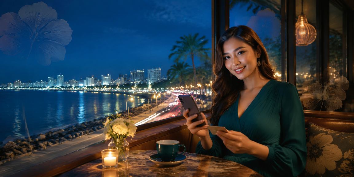 Pemain Malaysia membuat deposit untuk permainan roulette dalam talian